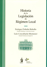 Historia de la Legislación de Régimen Local