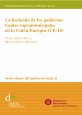 La hacienda de los gobiernos locales supramunicipales en la Unión Europea (UE - 15)