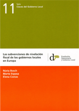 Las subvenciones de nivelación fiscal de los gobiernos locales en Europa
