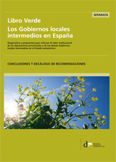 Libro Verde. Los Gobiernos locales intermedios en España (separata)