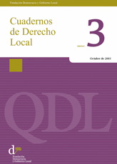 Cuadernos de Derecho Local nº 3