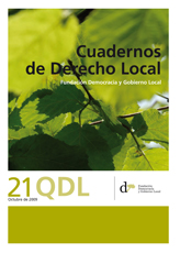 Cuadernos de Derecho Local nº 21