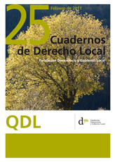 Cuadernos de Derecho Local nº 25