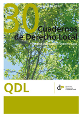 Cuadernos de Derecho Local nº 30
