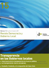 Revista Democracia y Gobierno Local nº 15