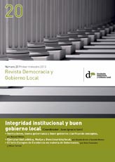 Revista Democracia y Gobierno Local nº 20